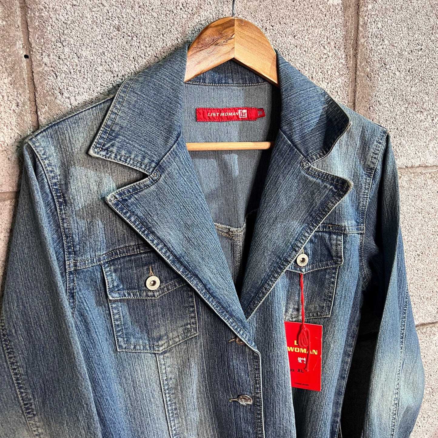 Trench jeans M