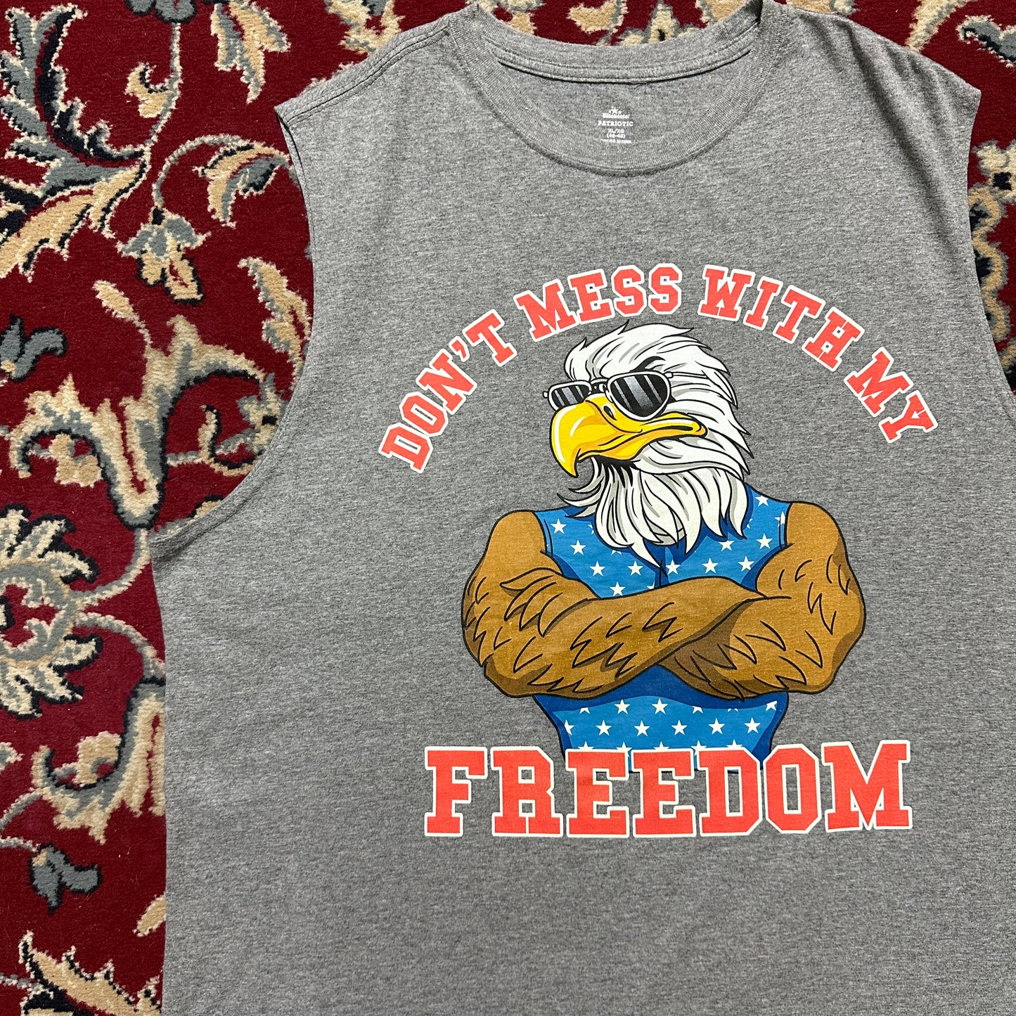 Canotta Patriotic Freedom XL made in salvador
