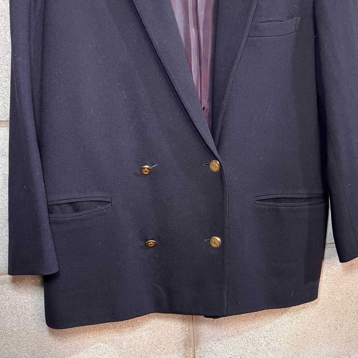 Blazer blu notte Cagli made in Italy M