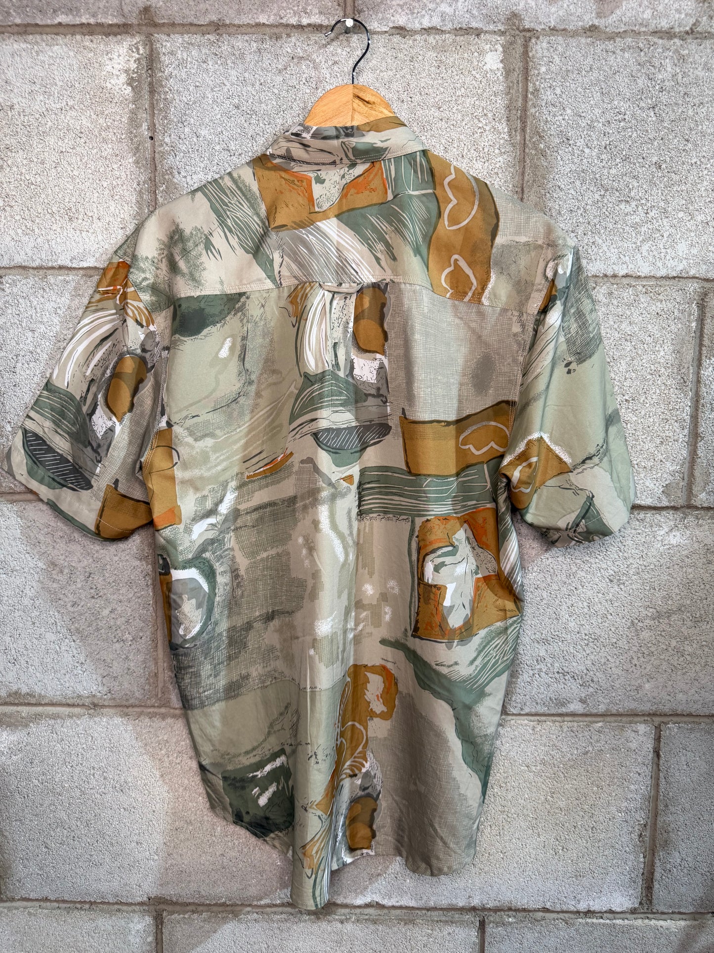 Camicia anni 80’90’ seta M