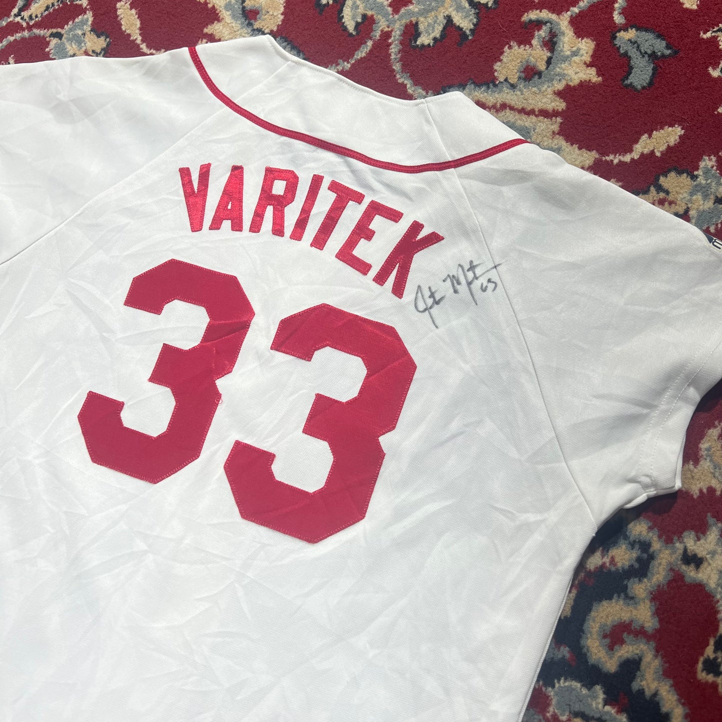 Majestic RED SOX VARITEK 33 autografata S