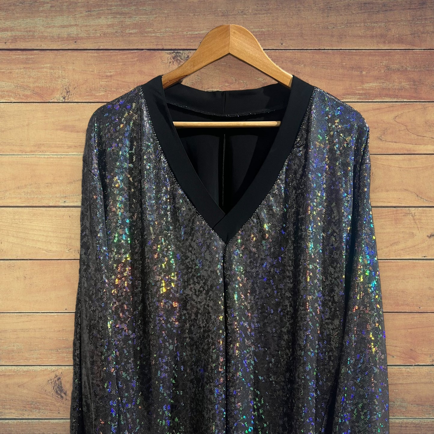 Anni 80’-90’ glitter tg Unica oversize