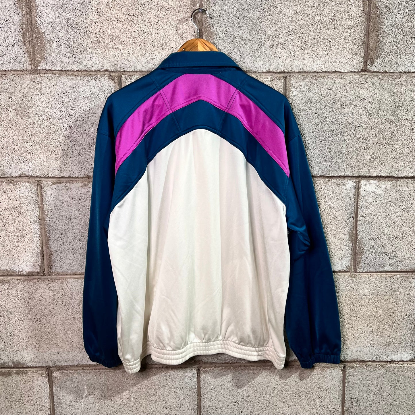 Ellesse vintage turchese zip XL
