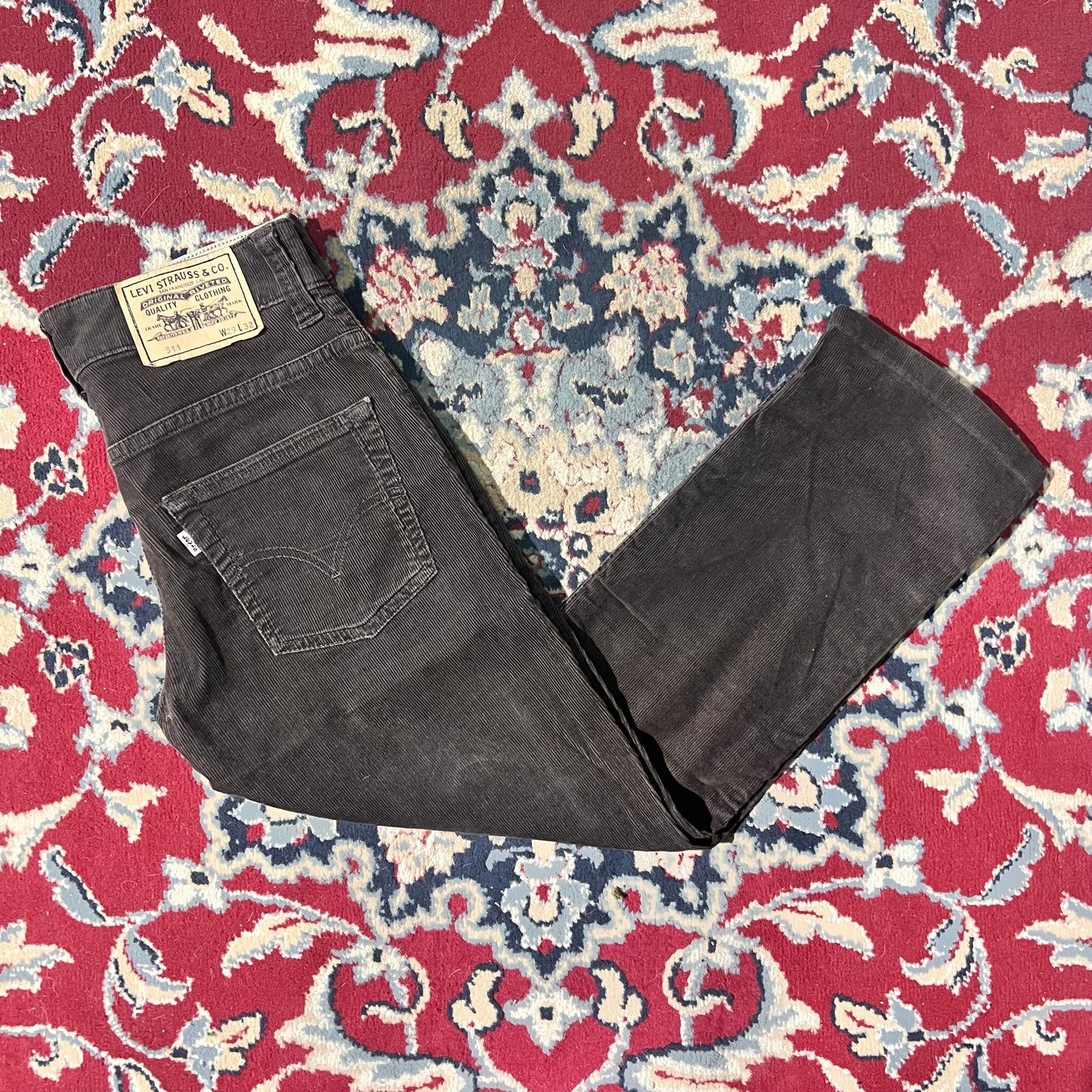 Levi’s 511 costine marrone (29x32) 42ita