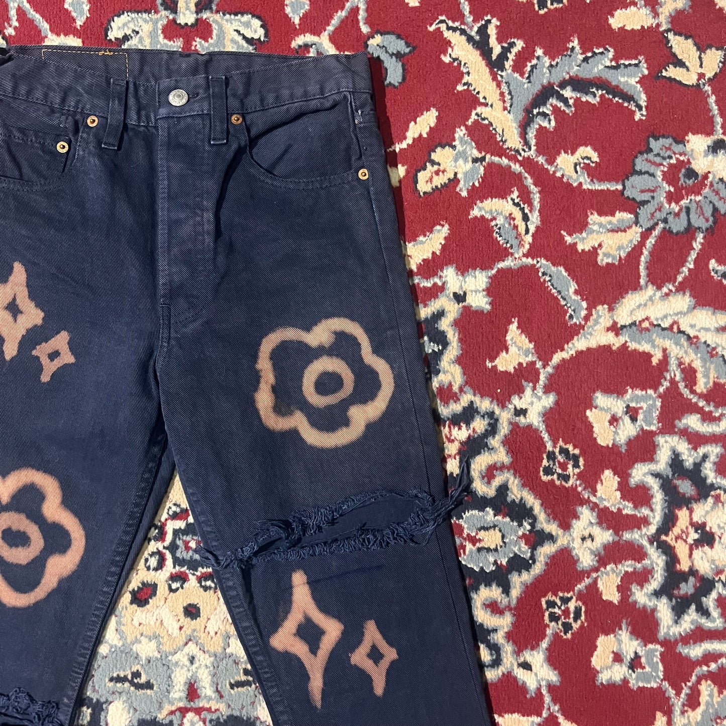 Levi’s 501 blu custom (26x34) 38ita