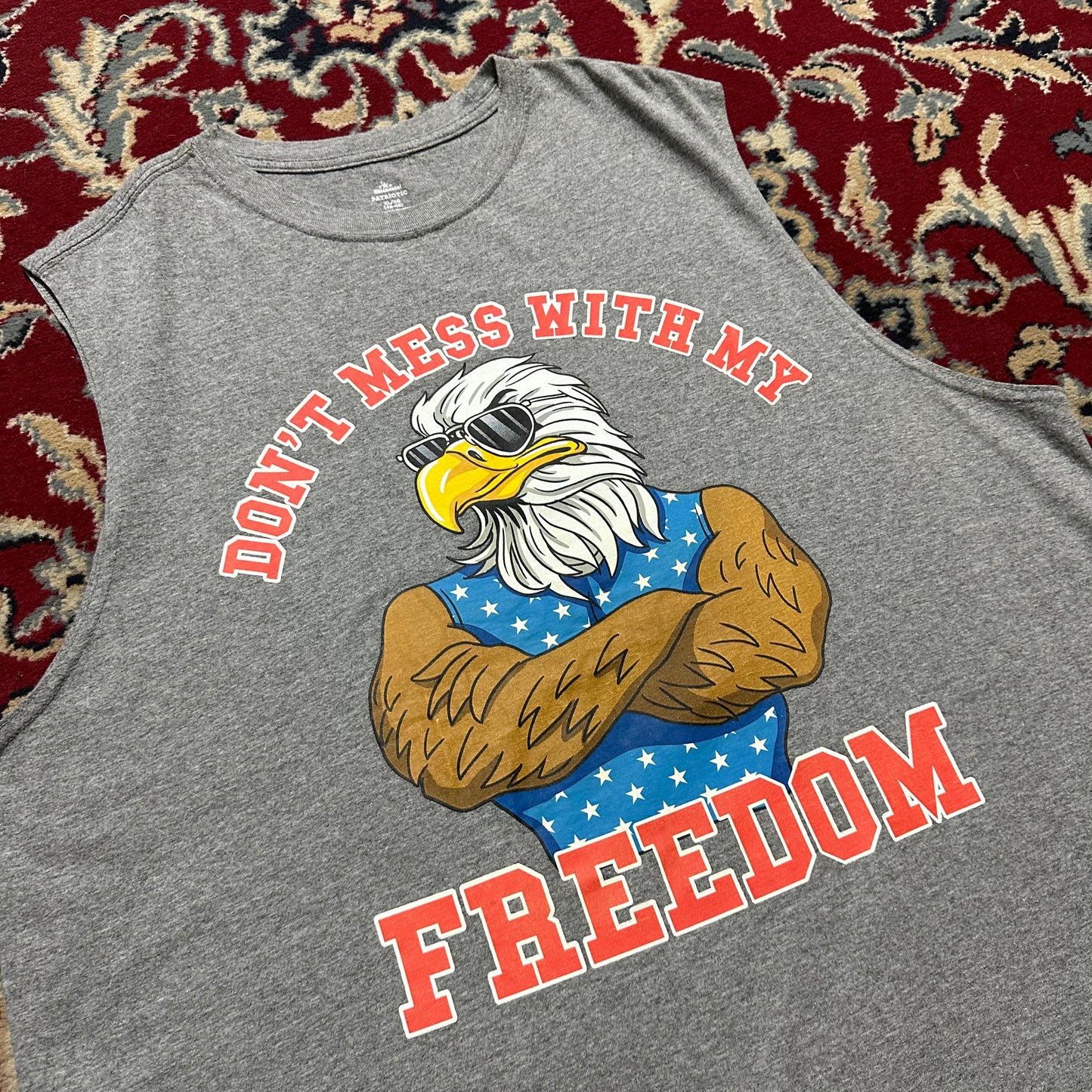 Canotta Patriotic Freedom XL made in salvador