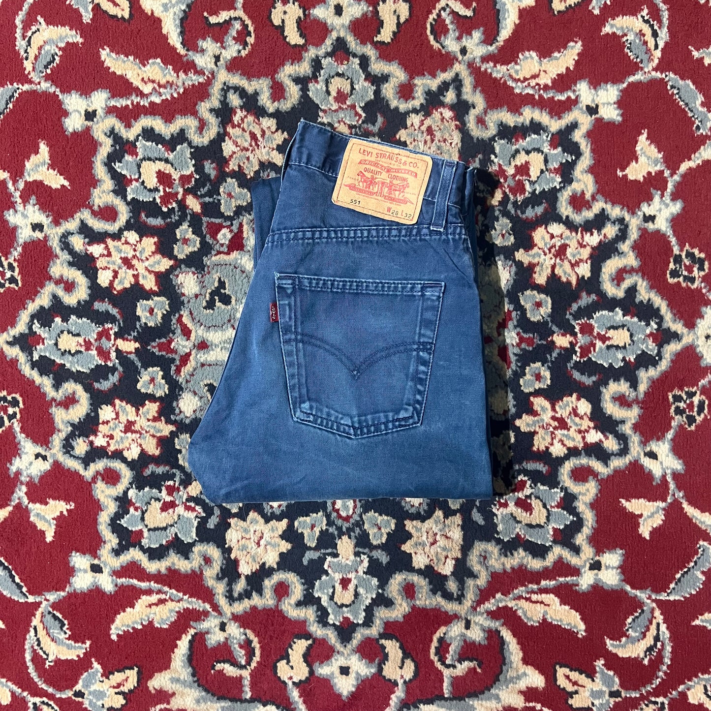 Levi’s 551 blu (28x32) 38/40ita