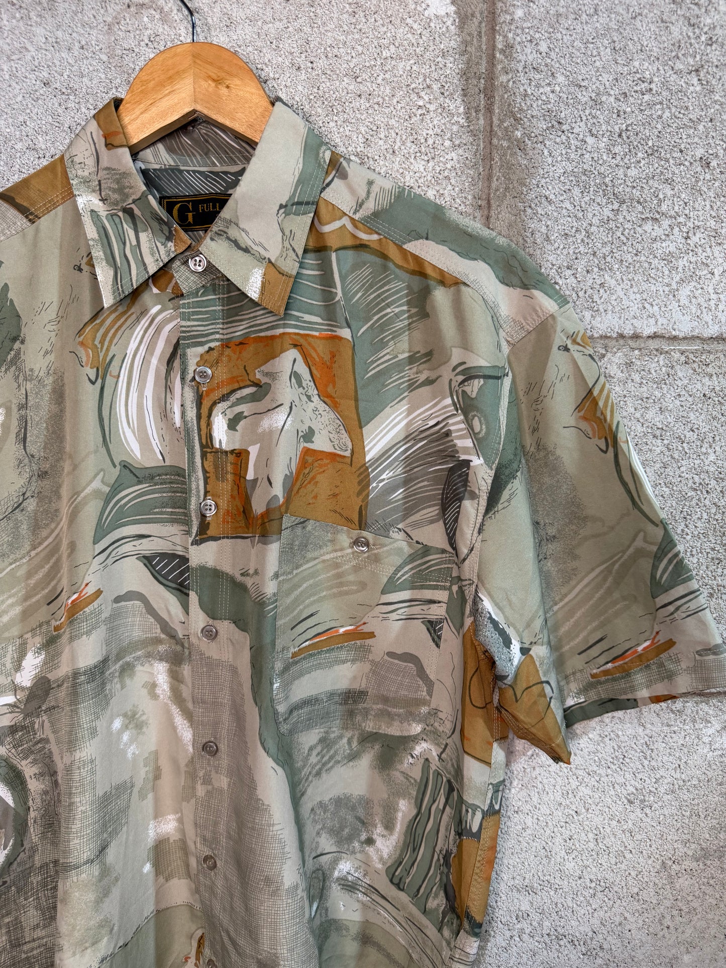 Camicia anni 80’90’ seta M