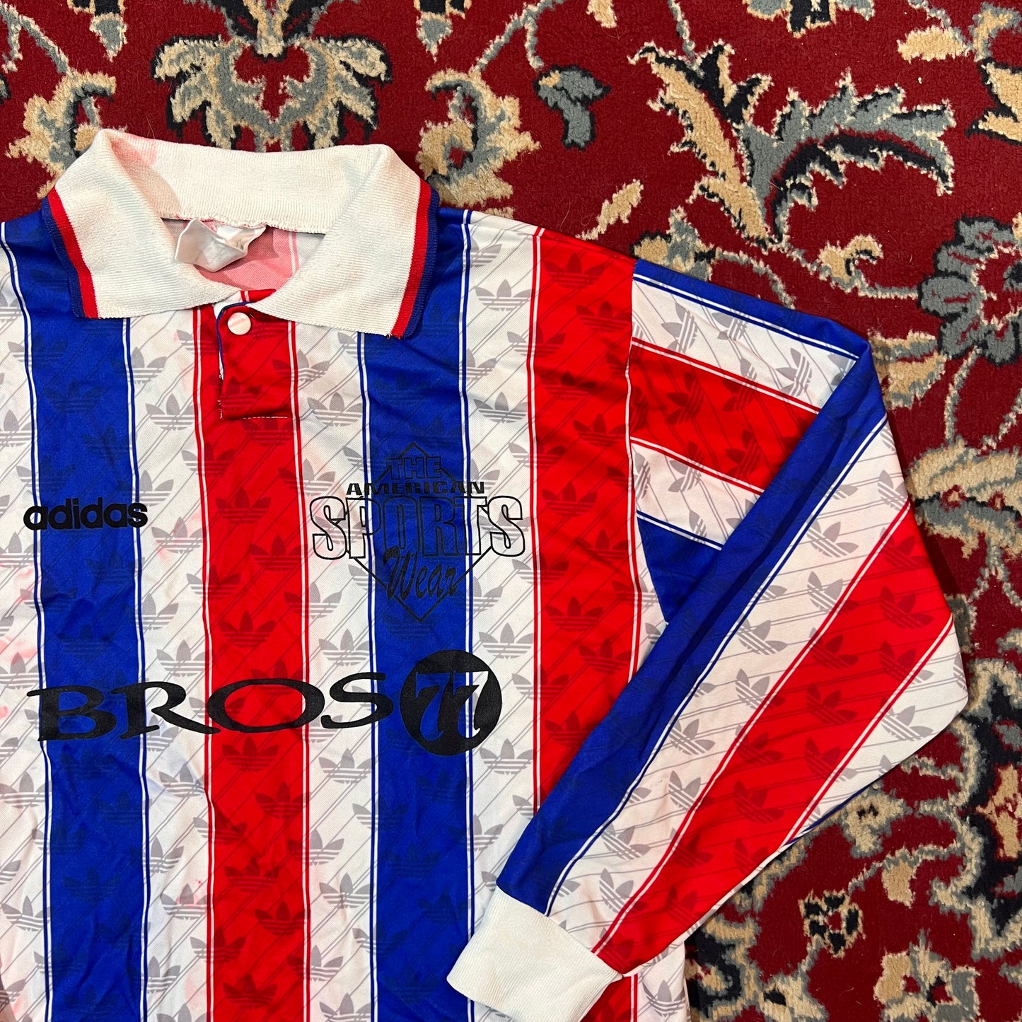 T-shirt calcio anni 90 Adidas vintage L/XL
