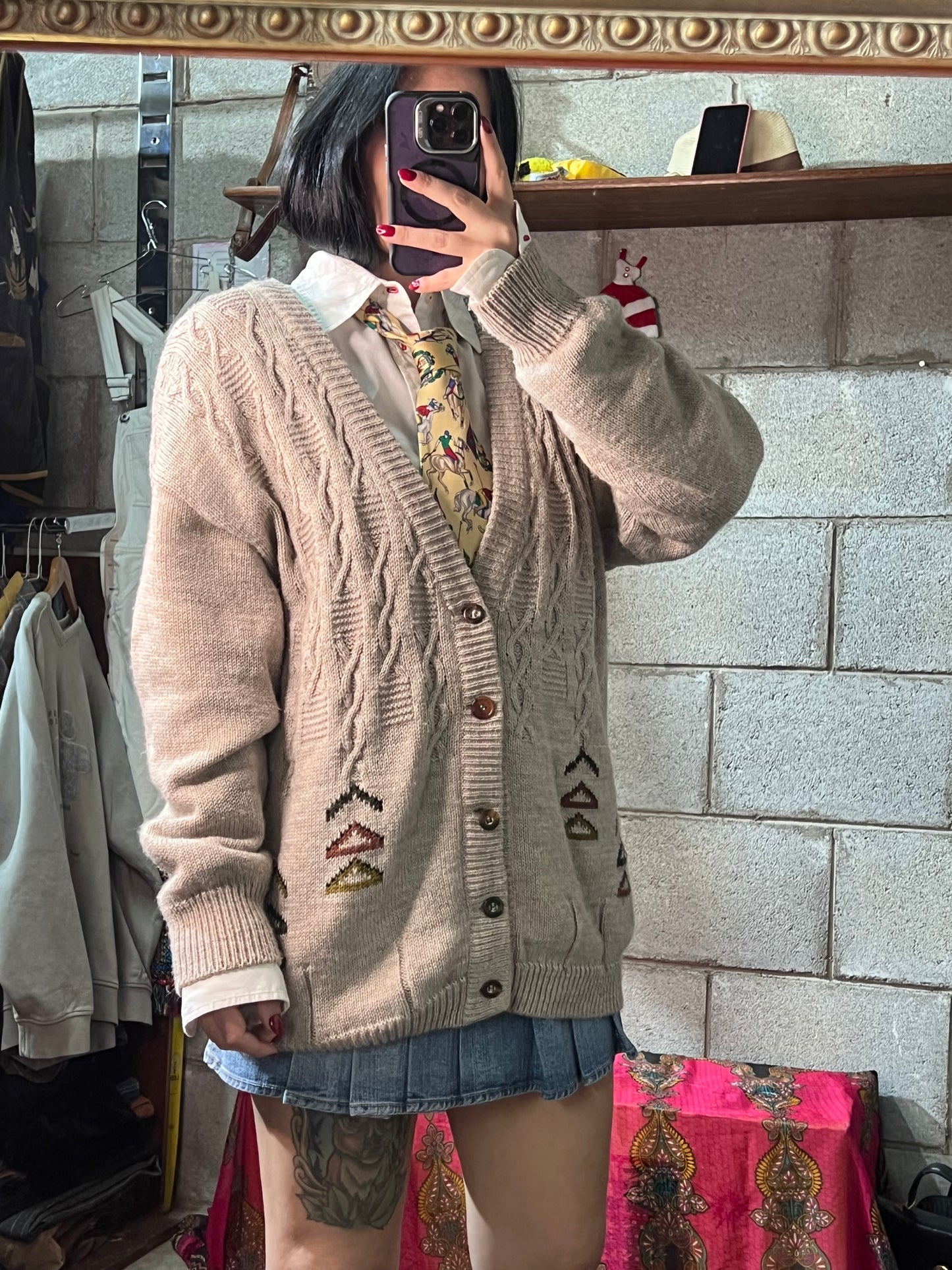 Cardigan Birderline L/XL