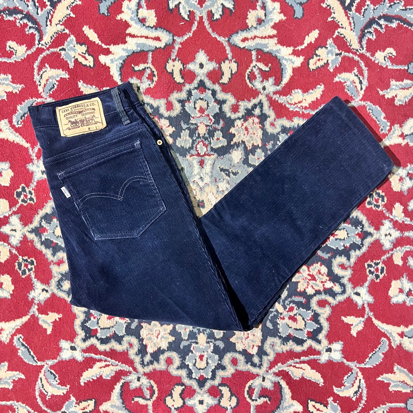 Levi’s 630-59 17 costine blu (32x36) 45ita
