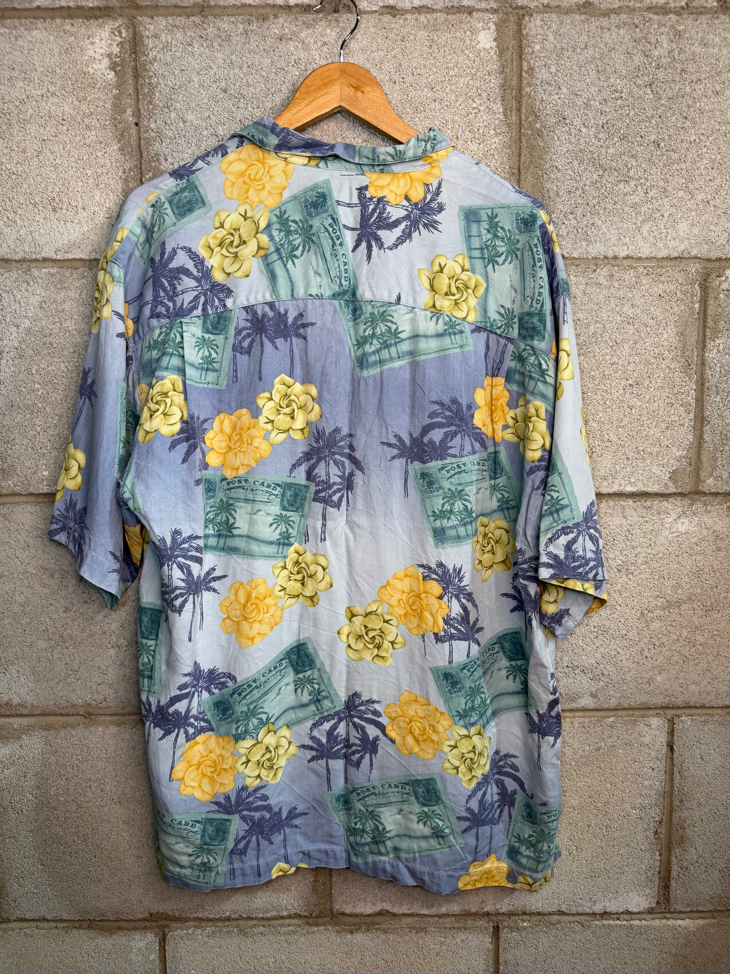 Camicia anni 80’90’ in seta XL