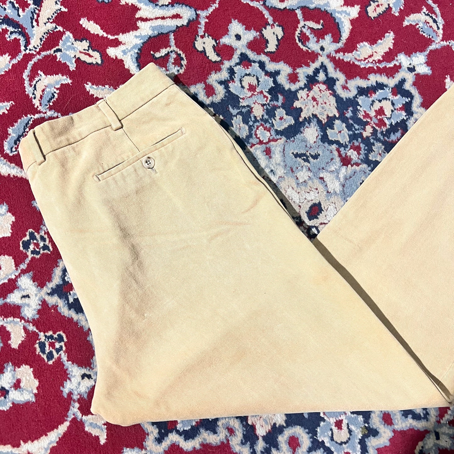 Pantaloni Miani Made in Italy beige 50/52