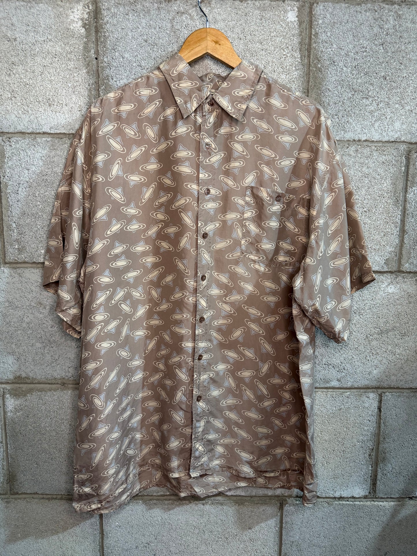 Camicia anni 80’90’ seta XL