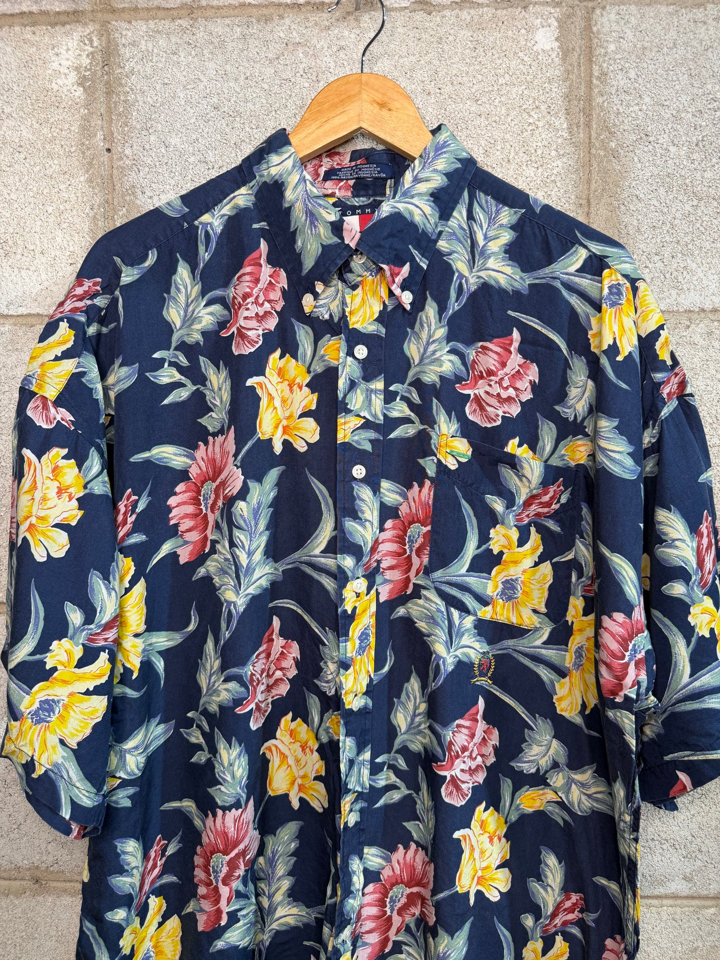 Camicia anni 80’90’ Tommy Hilfigher XL/XXL