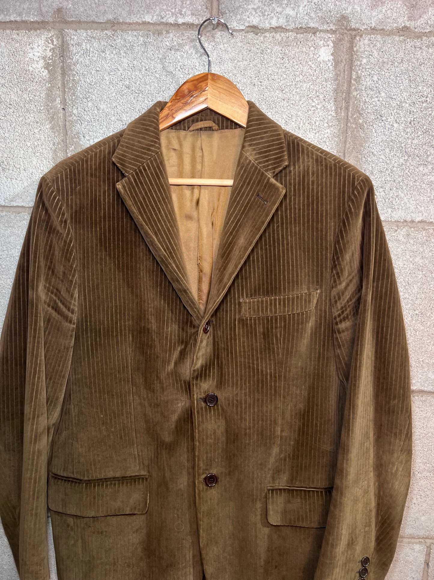 Blazer made in Italy Company Brian velluto coste M