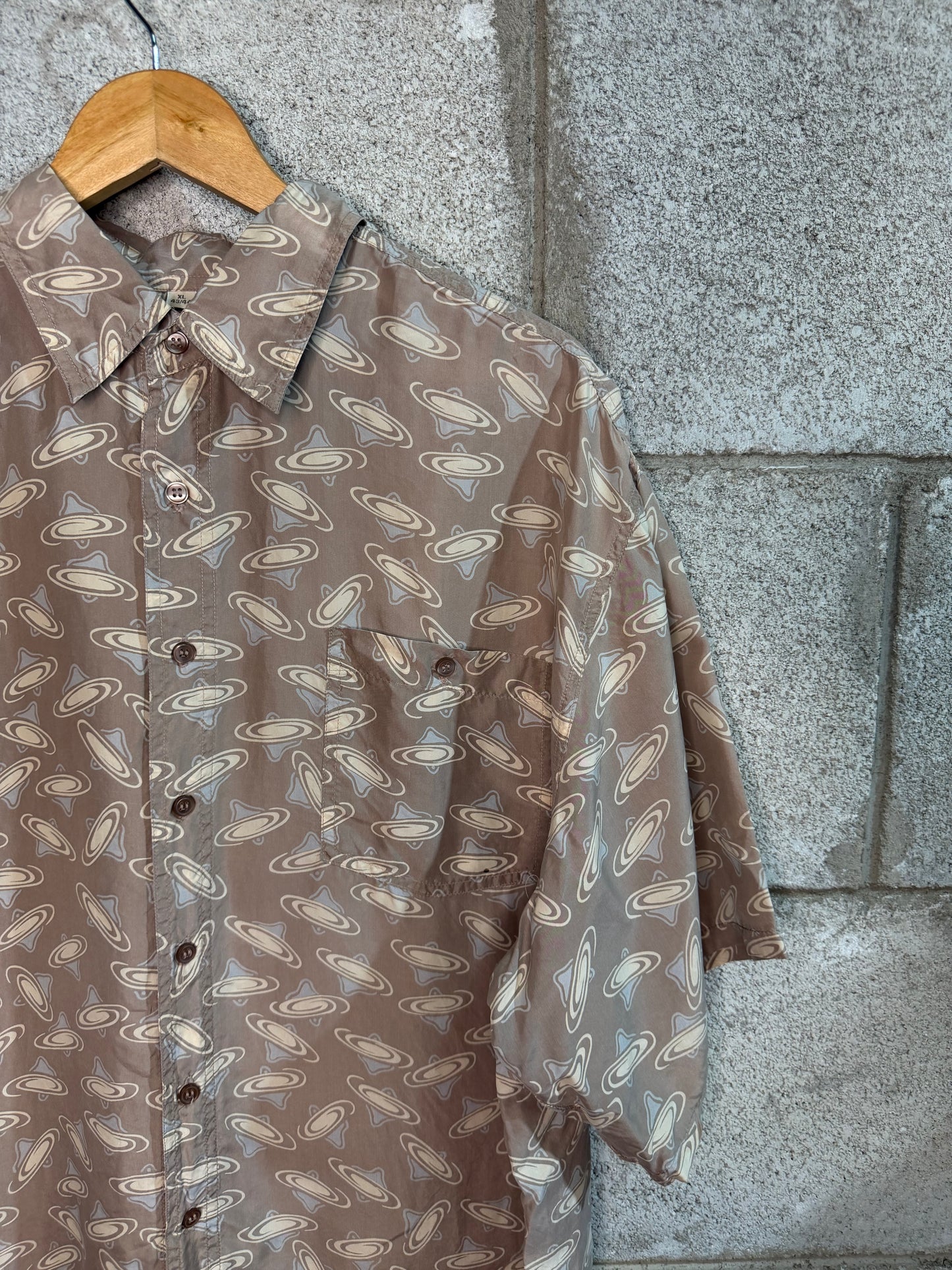 Camicia anni 80’90’ seta XL