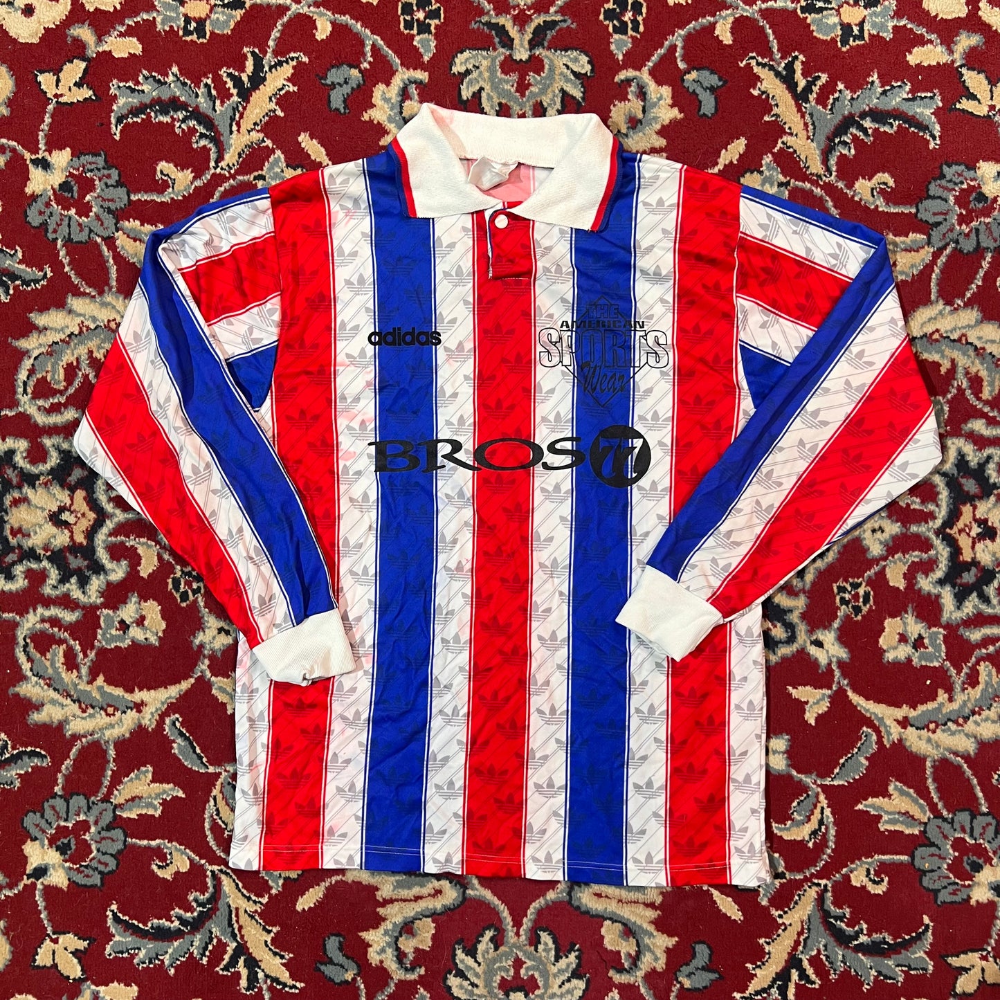 T-shirt calcio anni 90 Adidas vintage L/XL