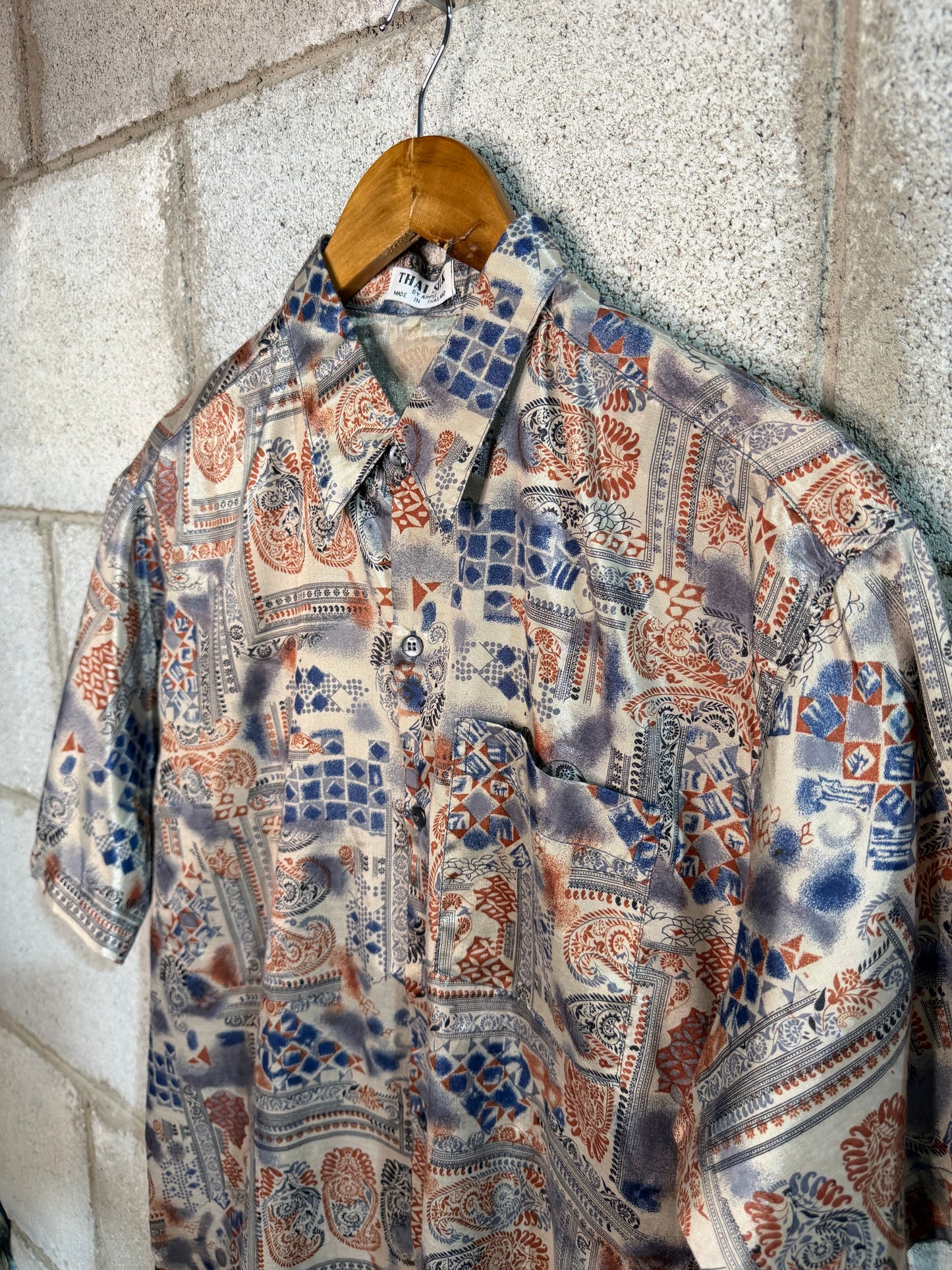 Camicia anni 80’90’ seta M