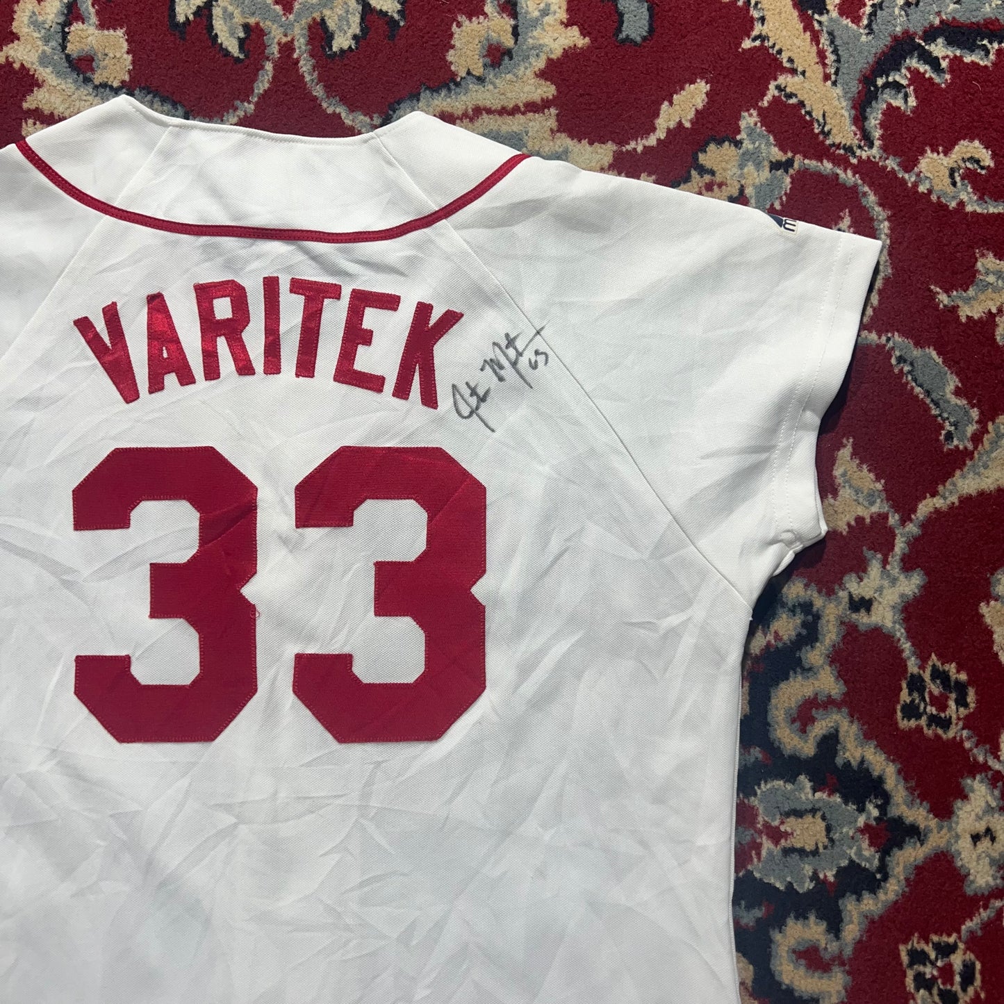 Majestic RED SOX VARITEK 33 autografata S