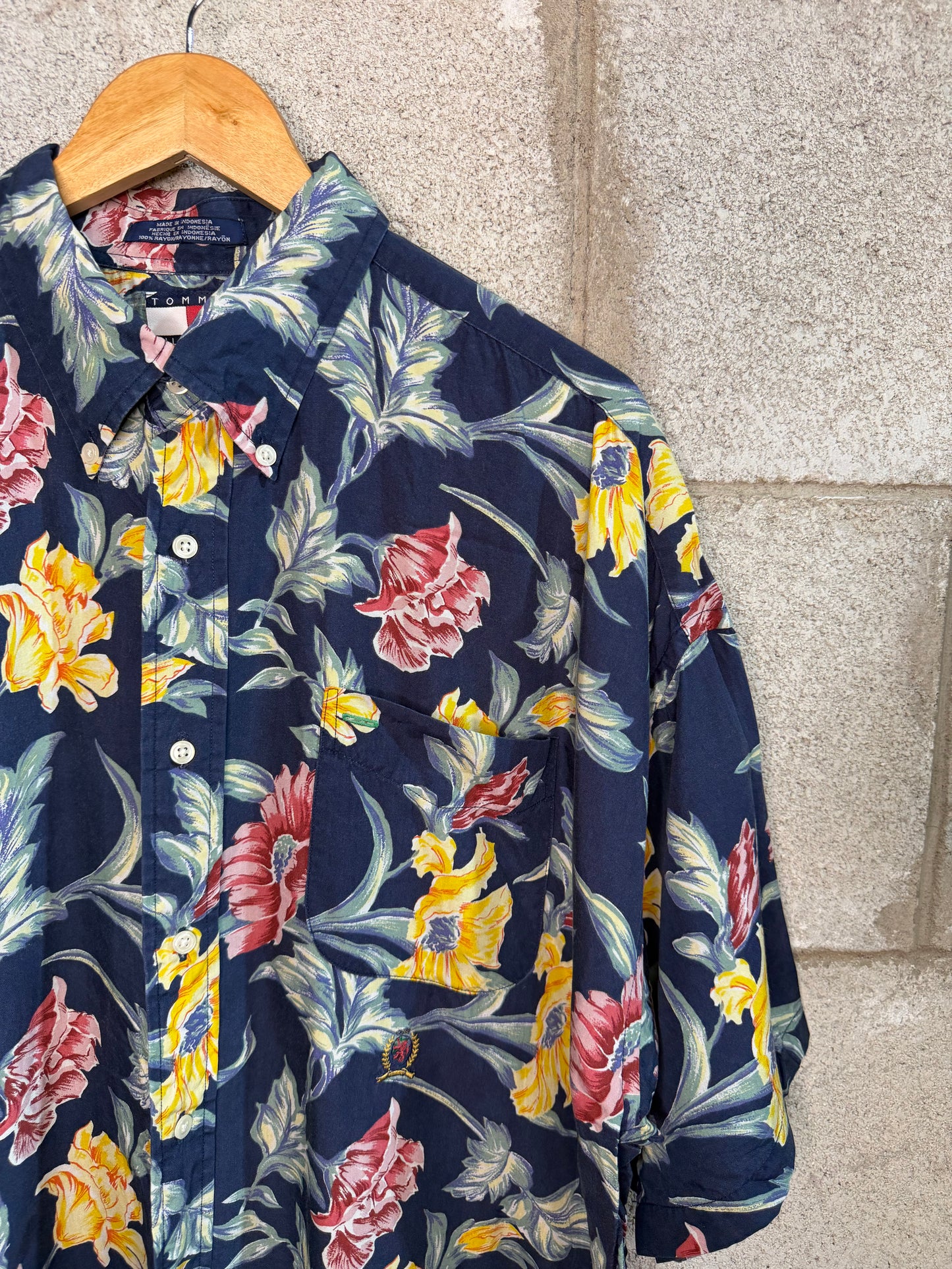 Camicia anni 80’90’ Tommy Hilfigher XL/XXL