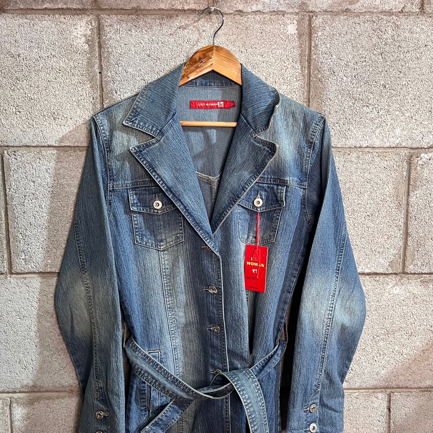 Trench jeans M
