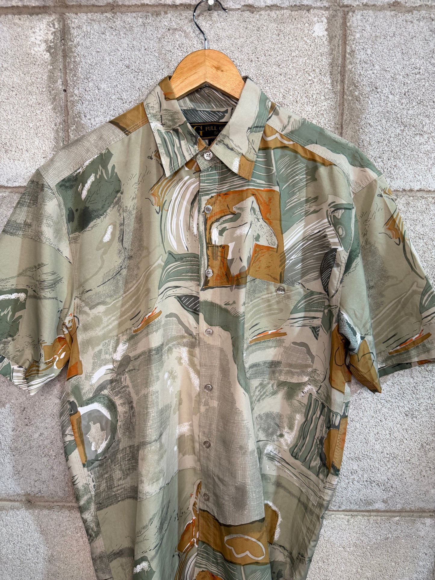 Camicia anni 80’90’ seta M