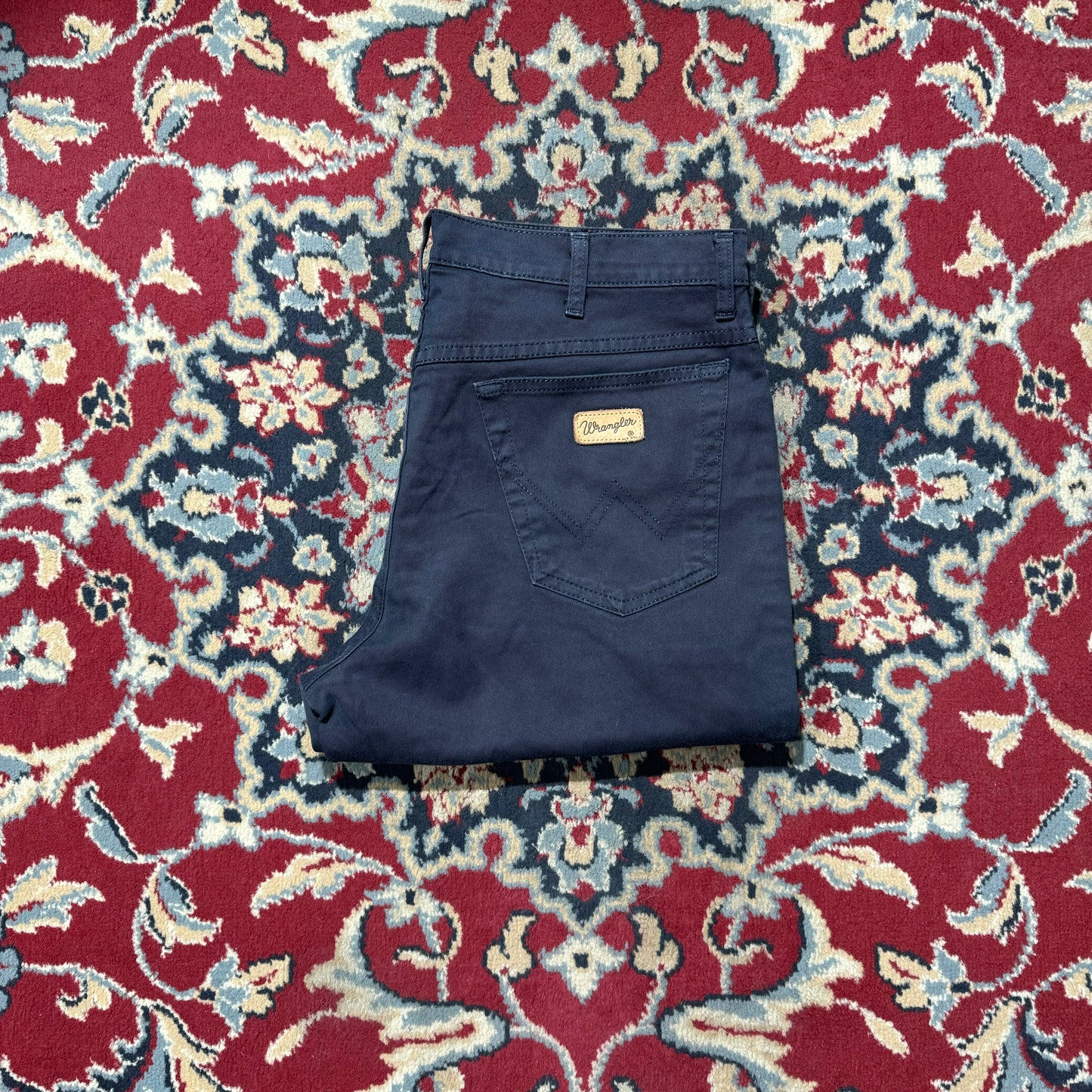 Pantalone Wrangler blu 48