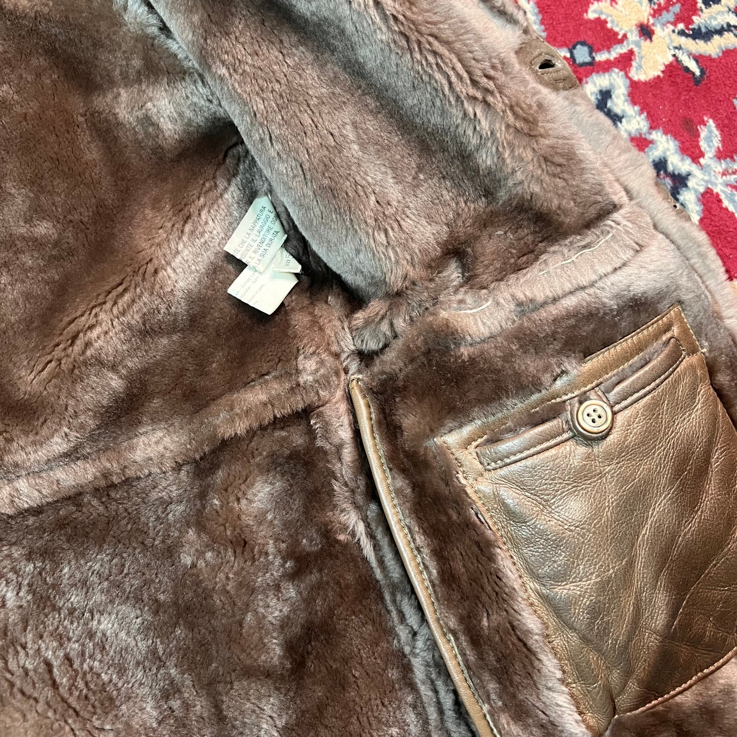 Shearling pelle 52 L