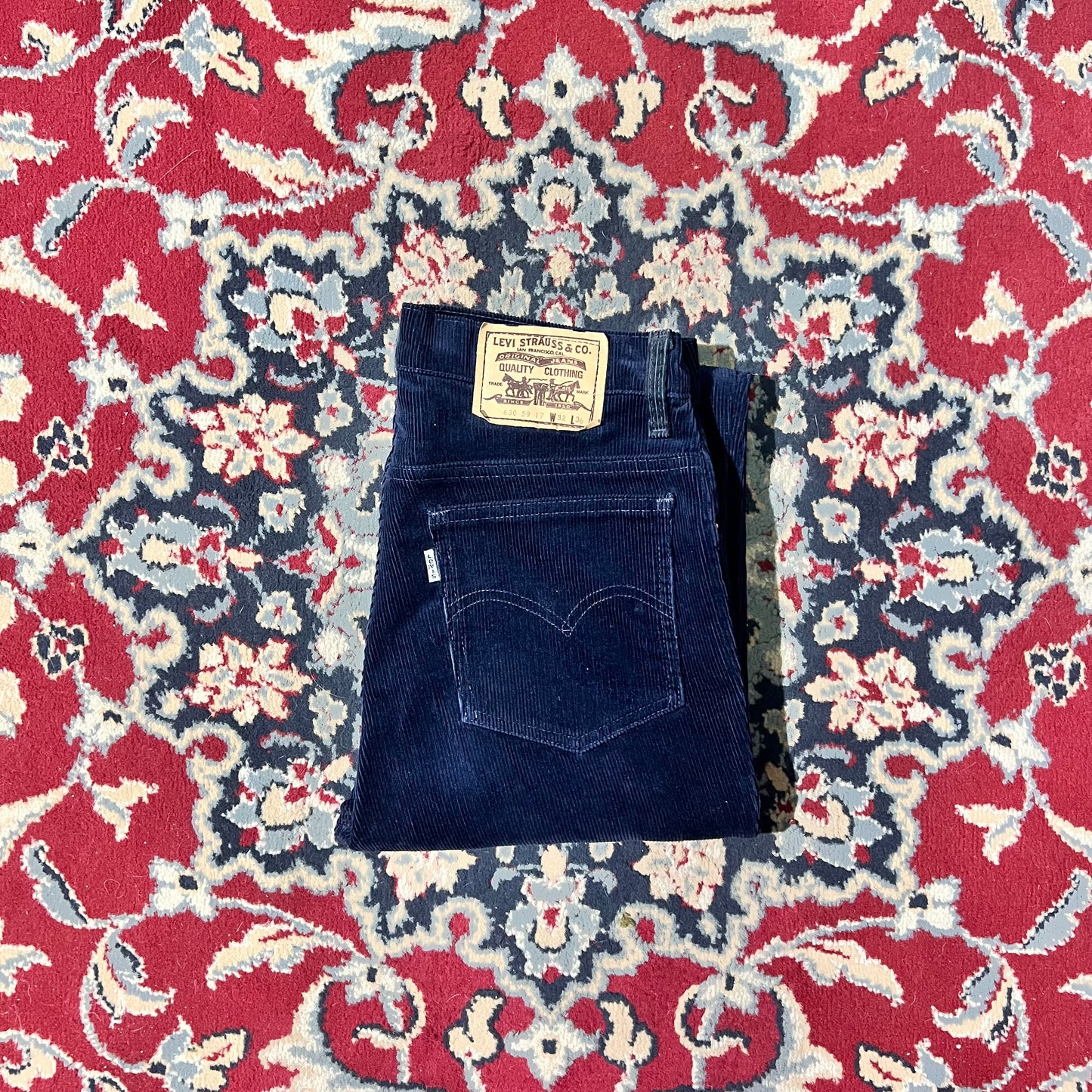 Levi’s 630-59 17 costine blu (32x36) 45ita