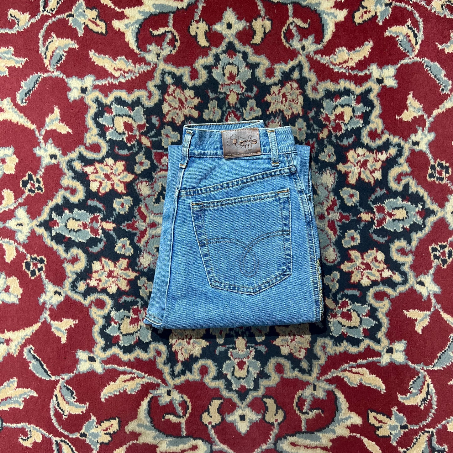 Jeans Oppio con ricamo 40