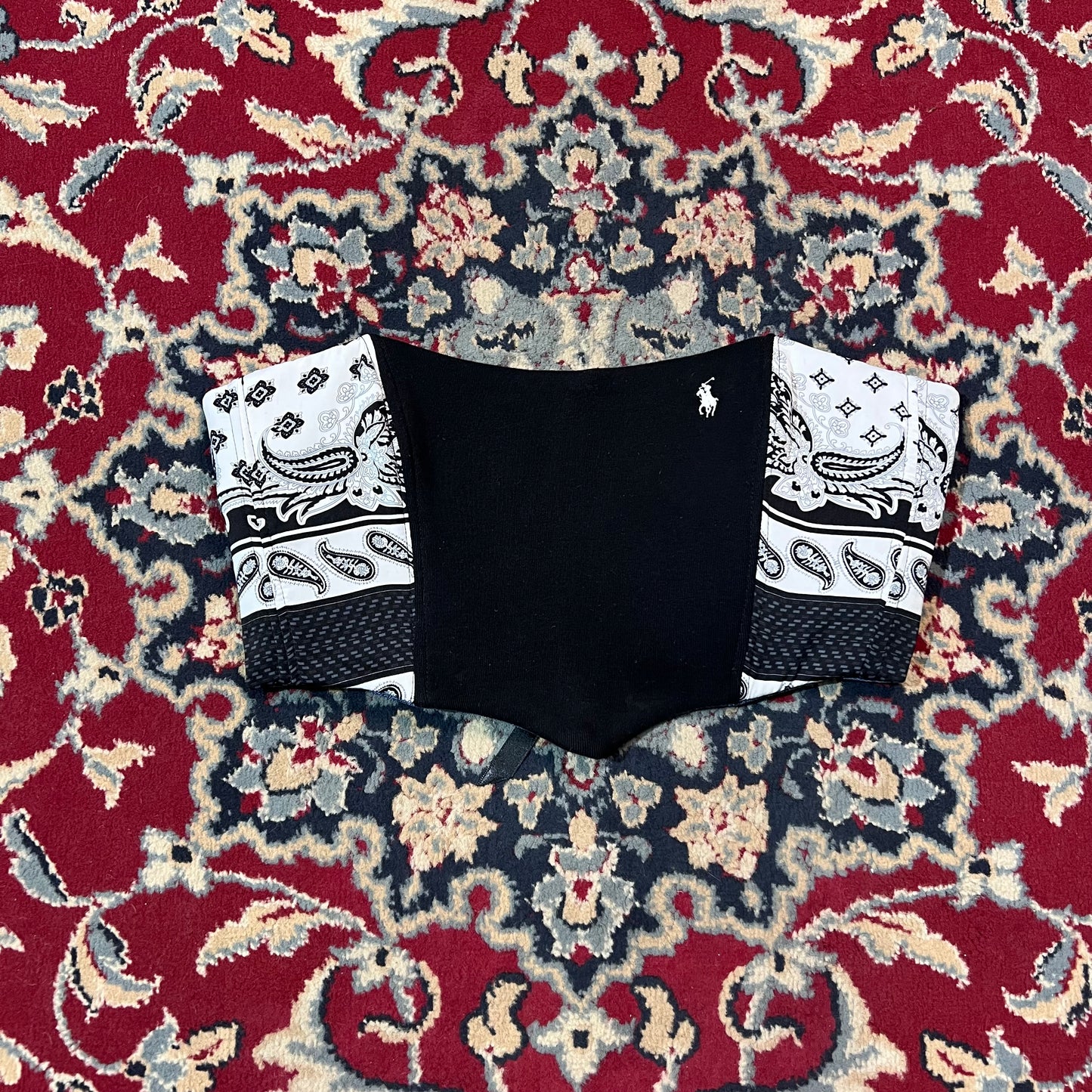 Corsetto Ralph Lauren M nero Double-face