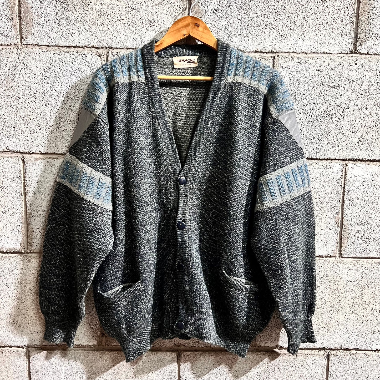 Cardigan vintage Hemmond made in Italy L