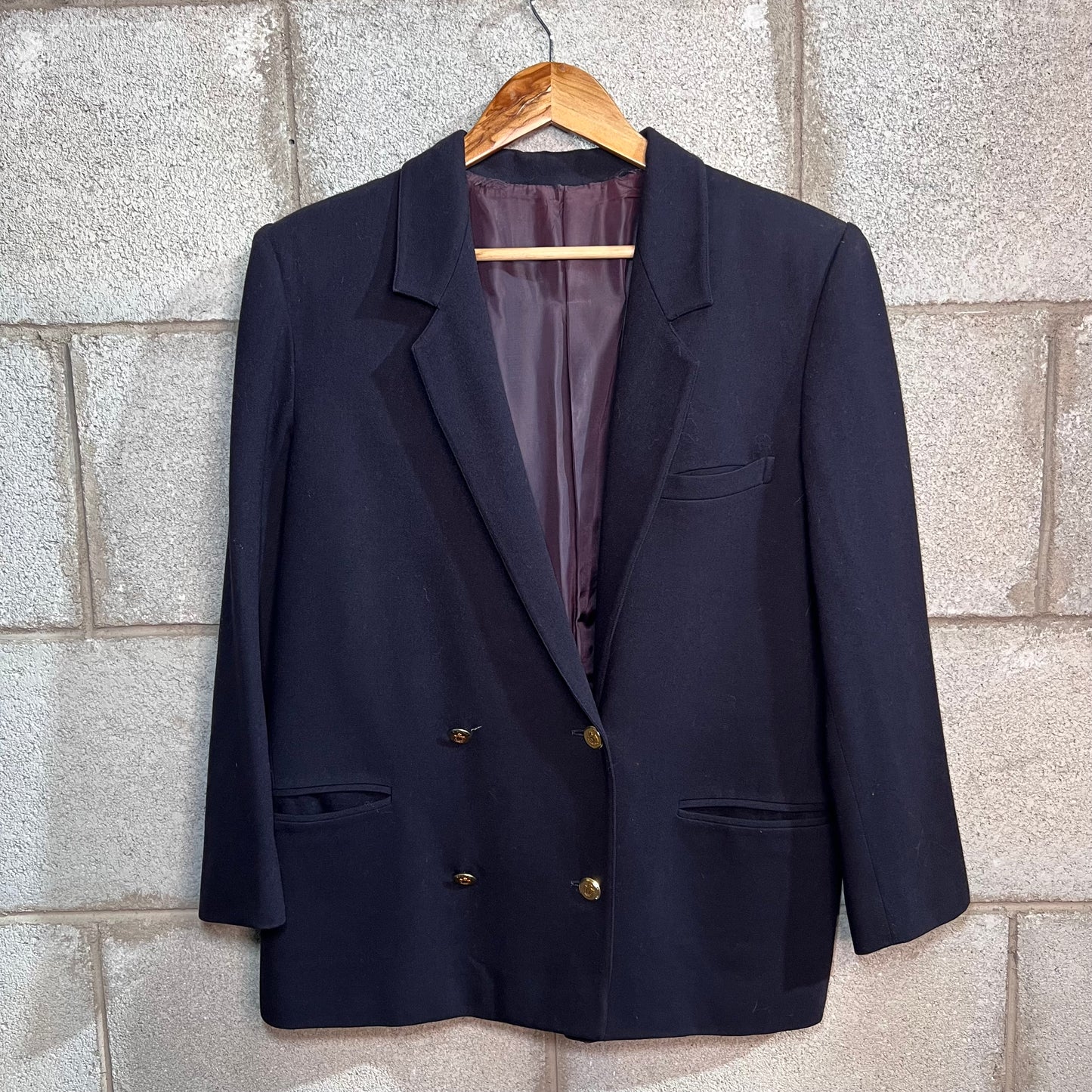 Blazer blu notte Cagli made in Italy M
