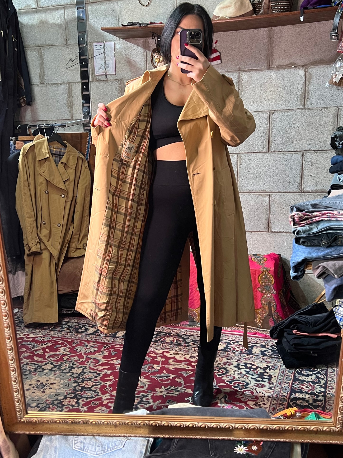 Trench Zani vintage S/M