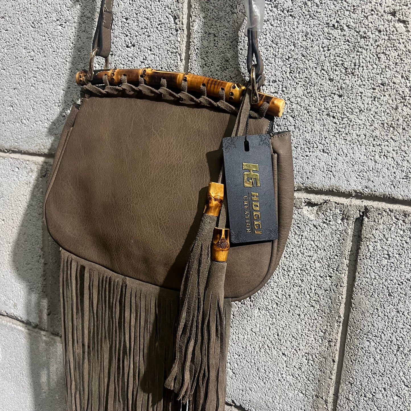 Tracolla con frange Hoggi collection