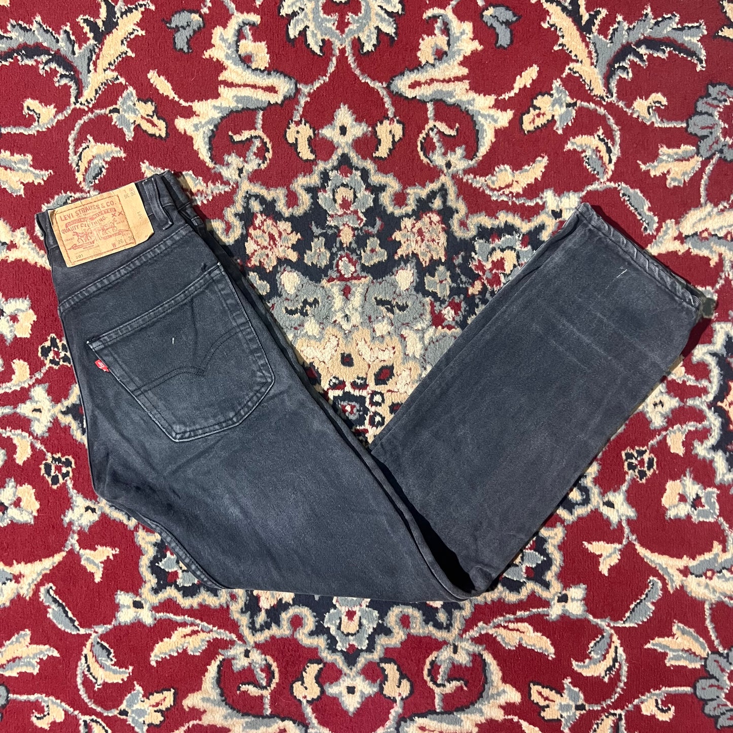 Levi’s 501 grigio (26x36) 36/38 ita