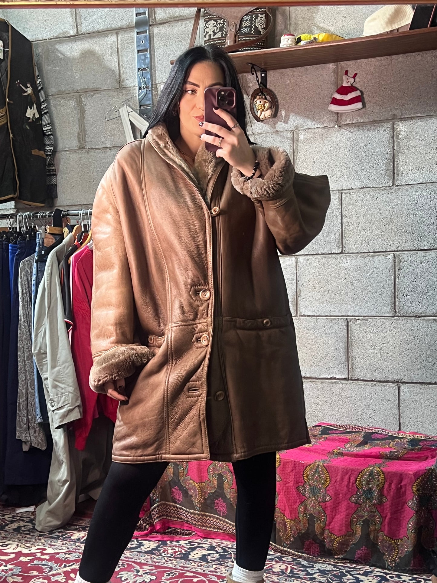 Shearling pelle 52 L
