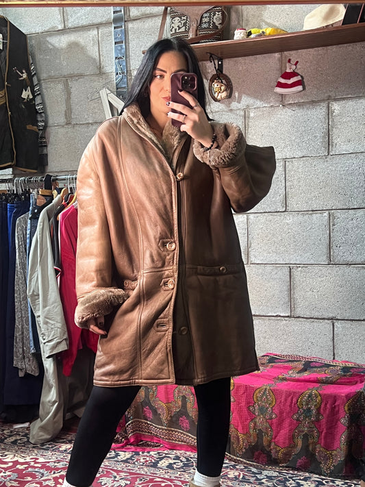Shearling pelle 52 L