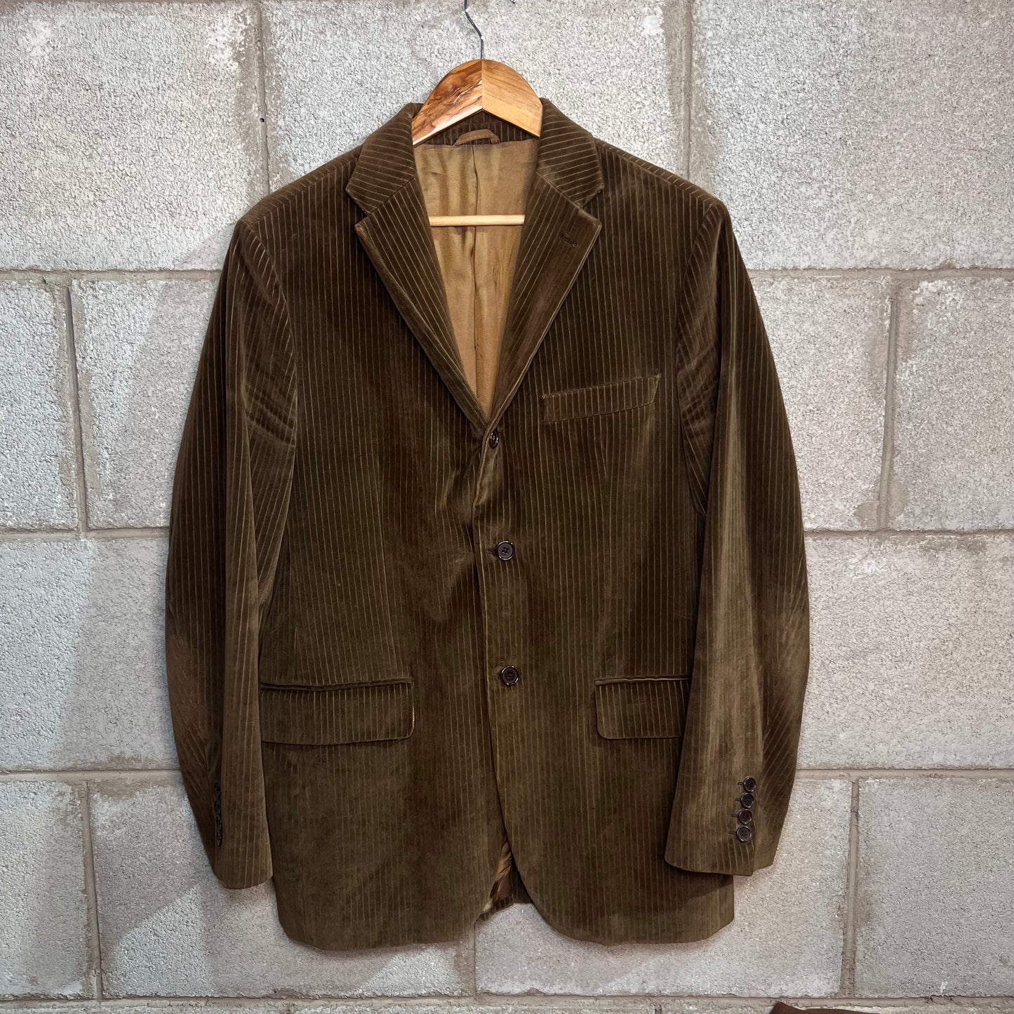 Blazer made in Italy Company Brian velluto coste M