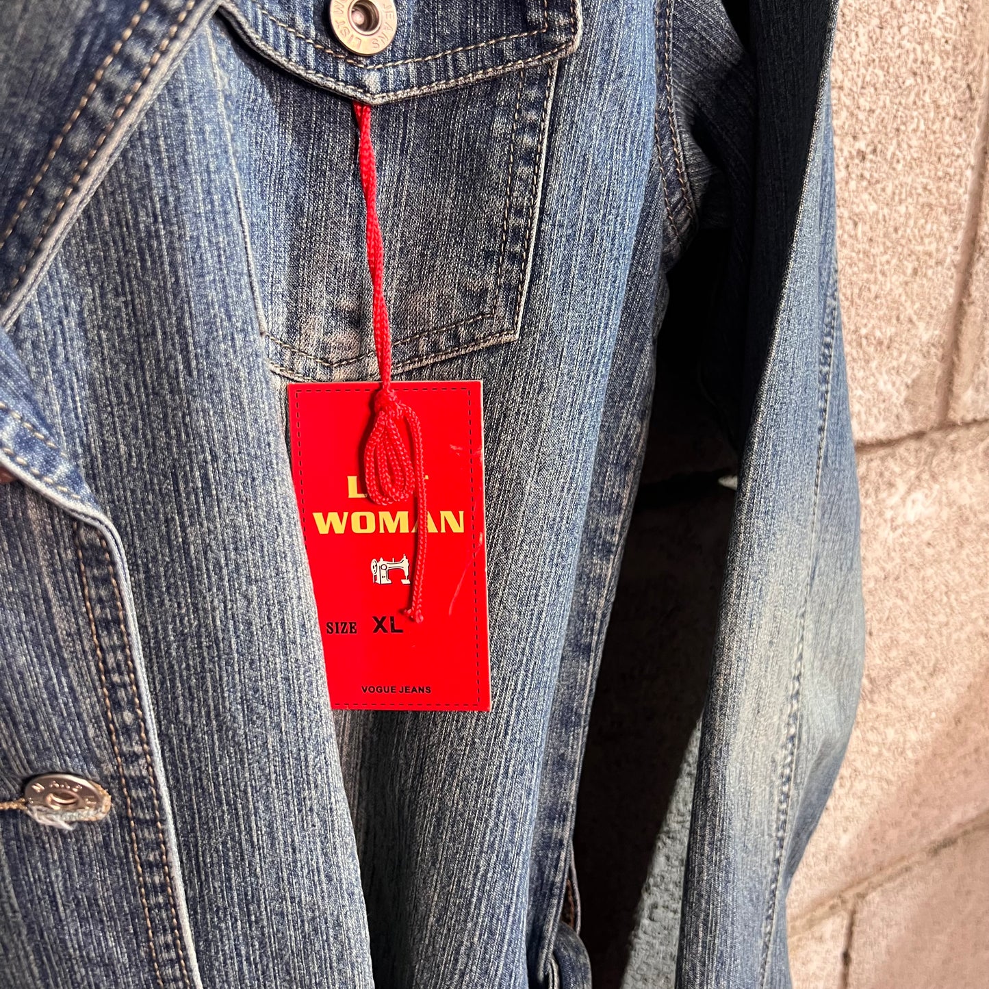 Trench jeans M