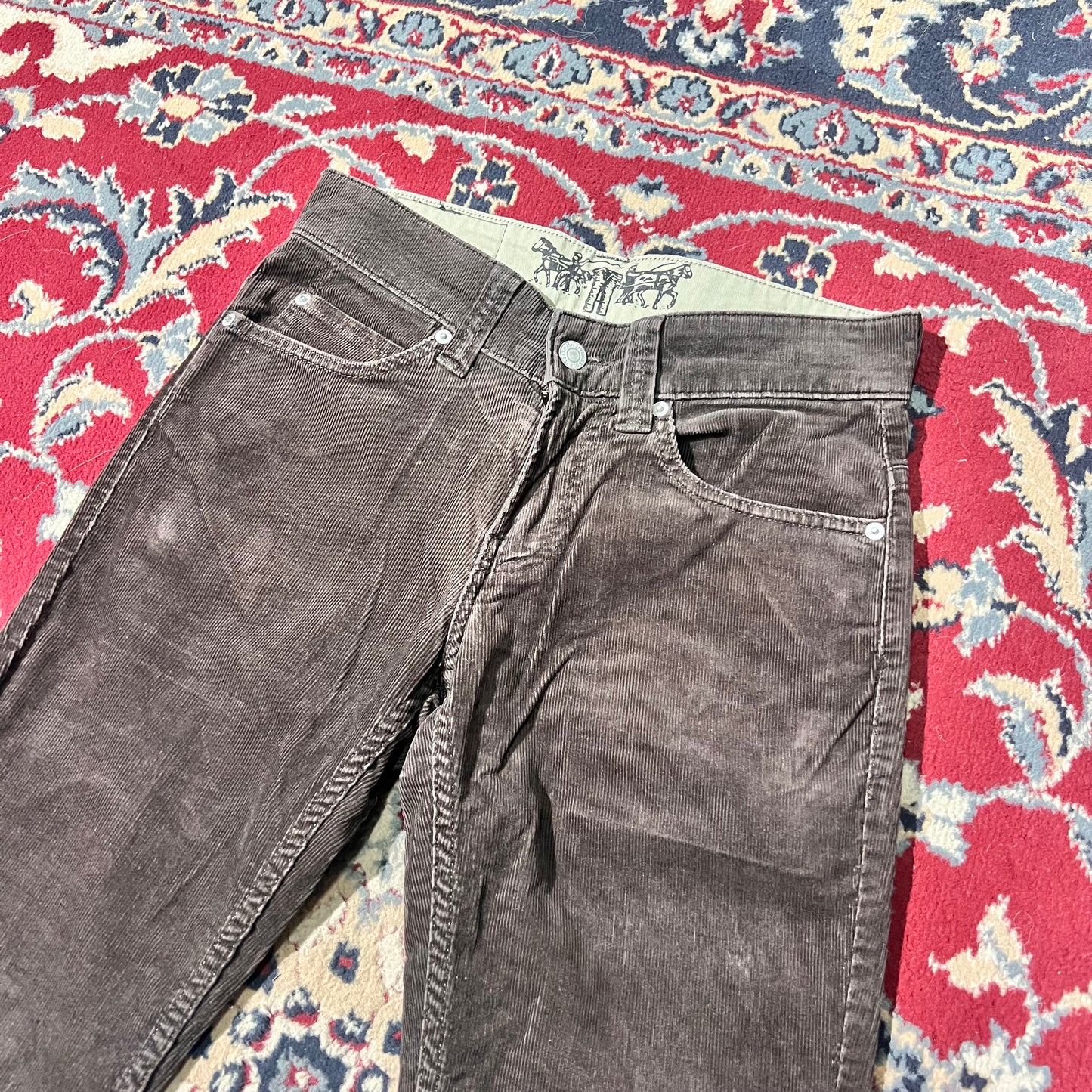 Levi’s 511 costine marrone (29x32) 42ita