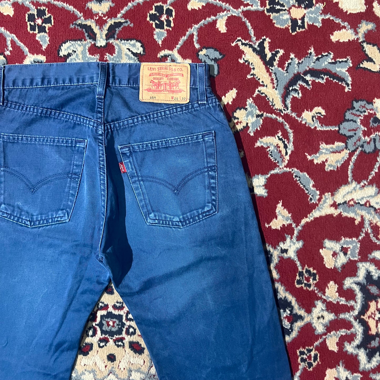 Levi’s 551 blu (28x32) 38/40ita