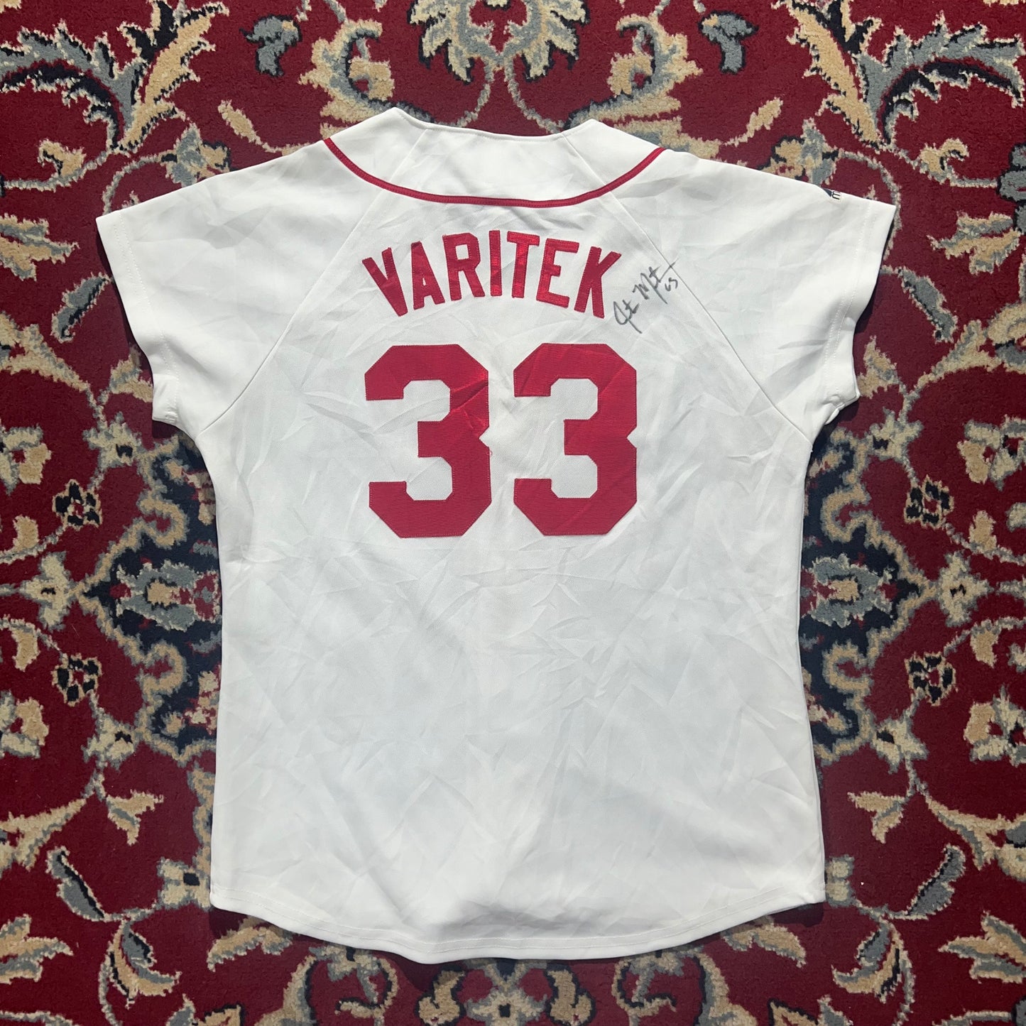 Majestic RED SOX VARITEK 33 autografata S
