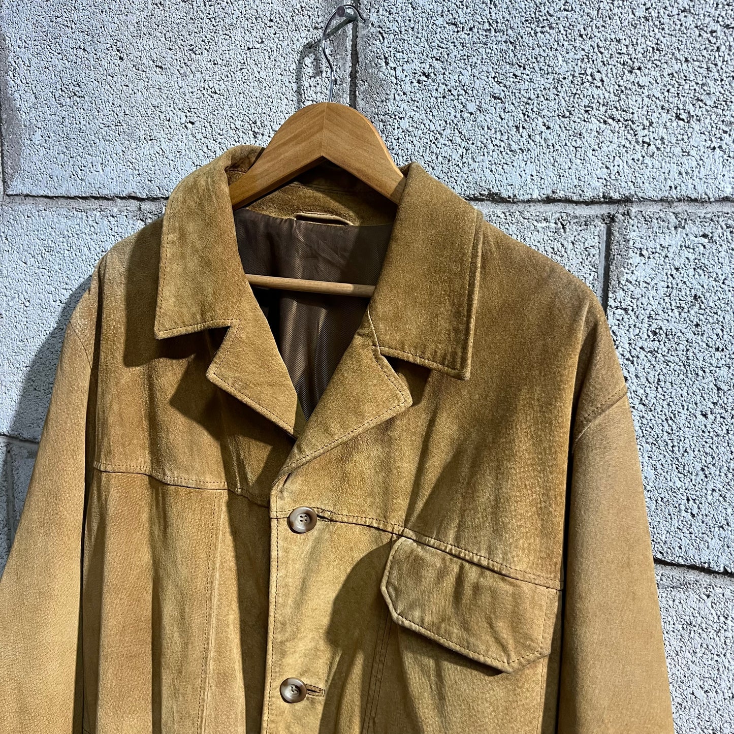 Giacca in camoscio L