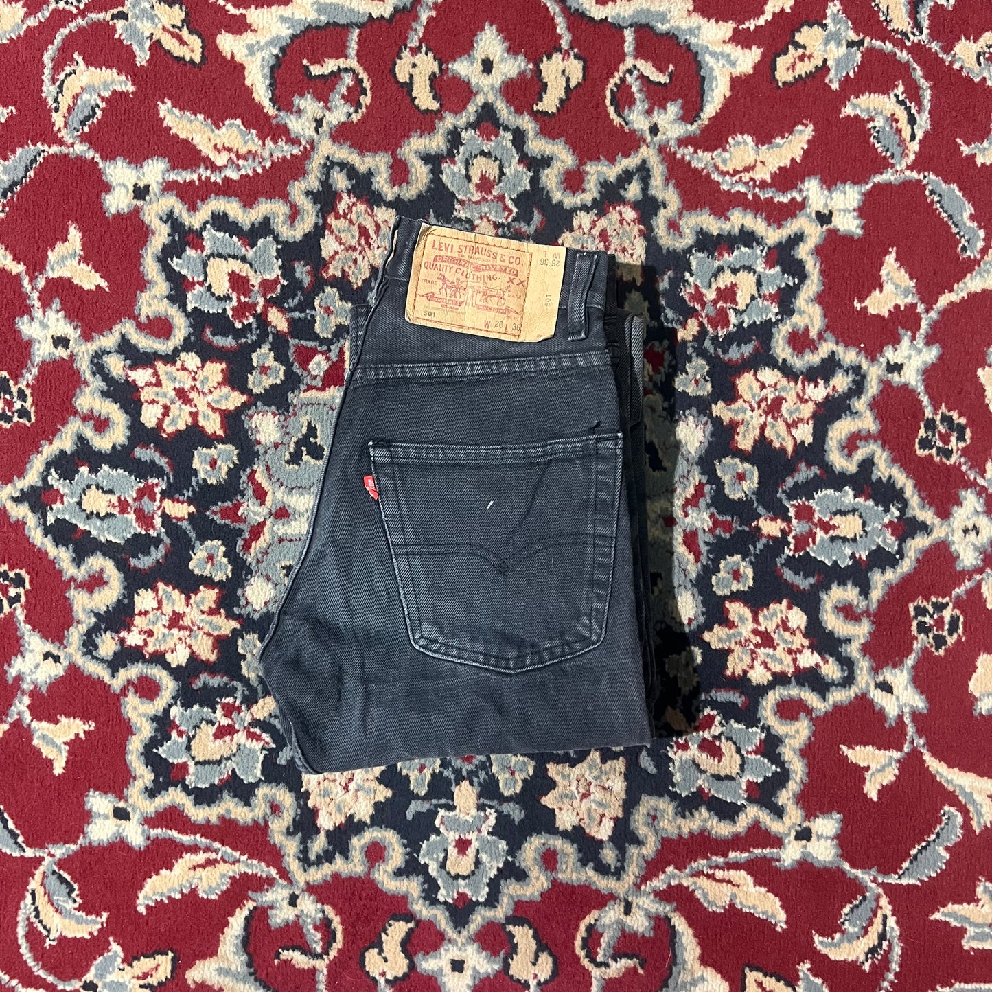 Levi’s 501 grigio (26x36) 36/38 ita