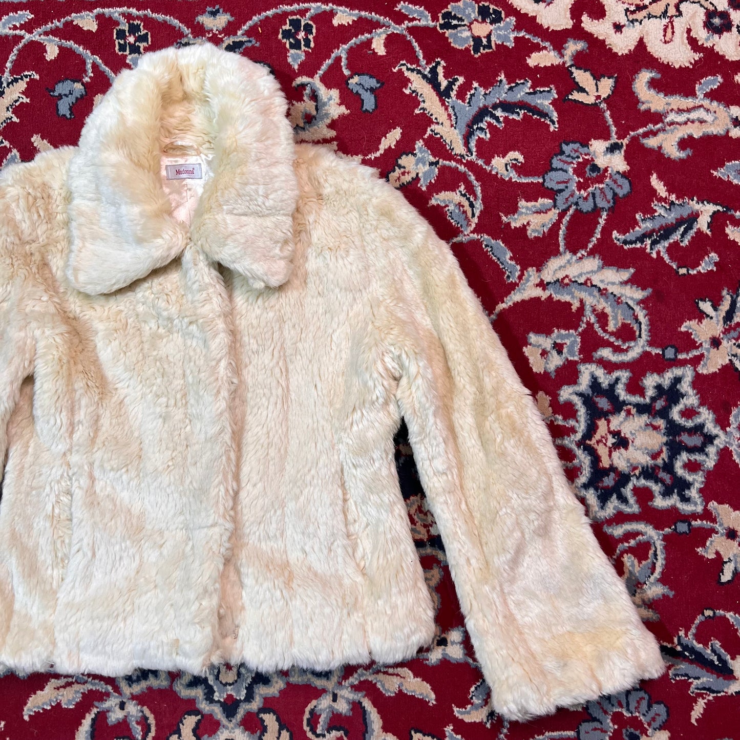Pelliccia bianca Madonna S/M