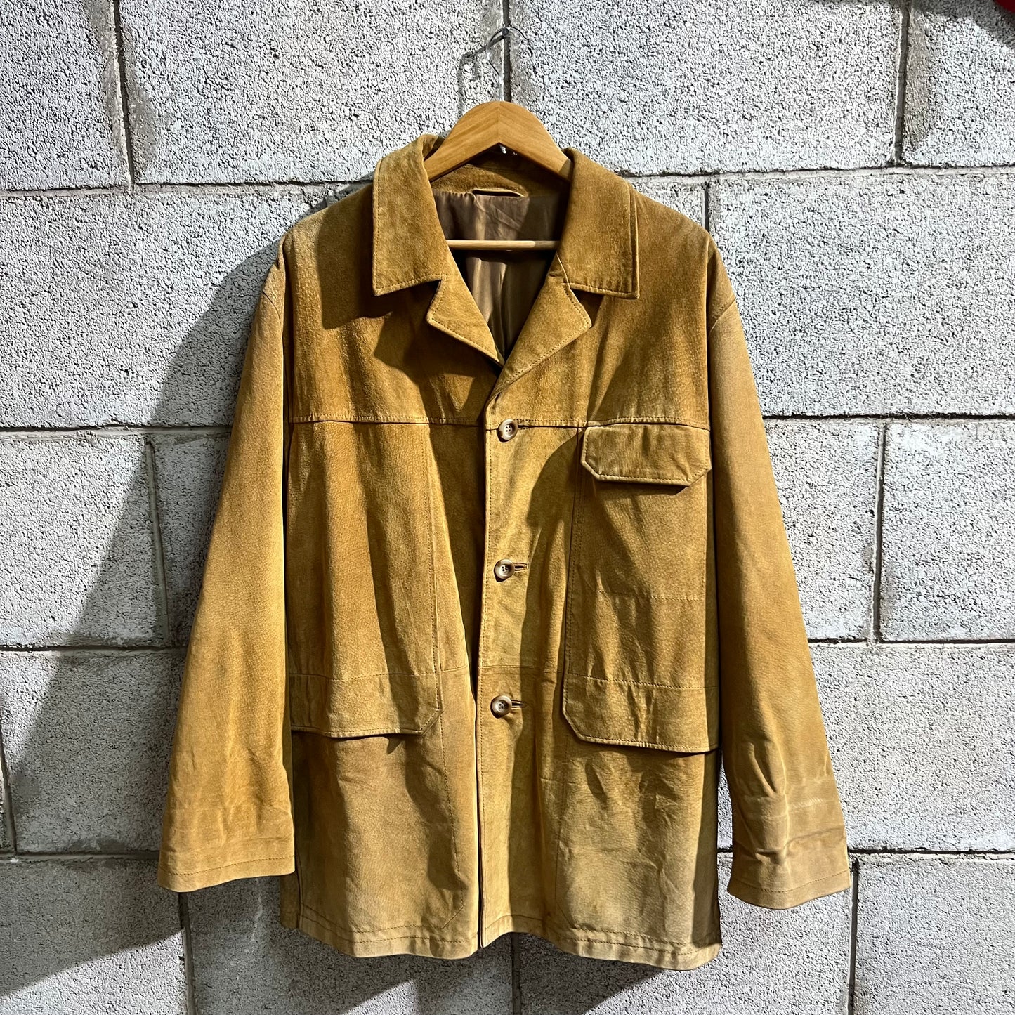 Giacca in camoscio L