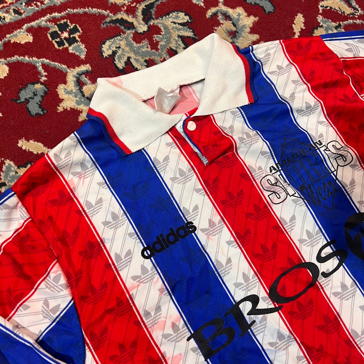 T-shirt calcio anni 90 Adidas vintage L/XL