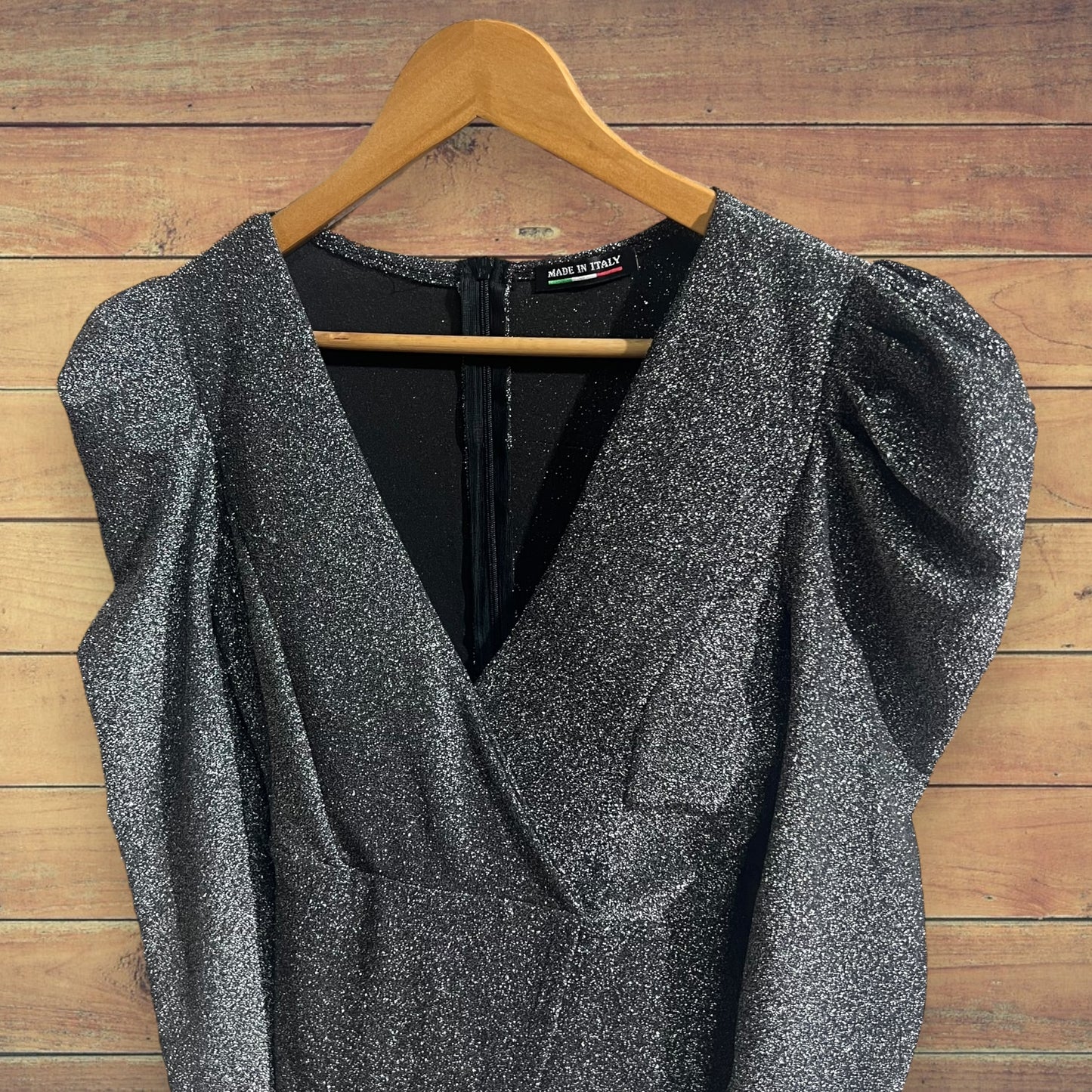 Dress Made in Italy glitter M